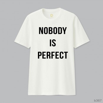 Nobody is perfect
