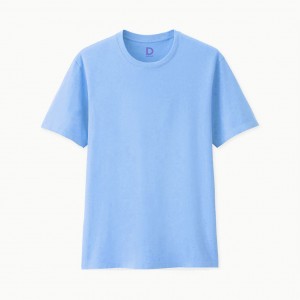 Unisex Basic T-shirt - Xanh Cyan Unisex Basic T-shirt - Xanh Cyan